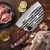 Professional Handmade Boning Knife Kitchen Knives Meat Cleaver Stainless Steel Knife sharpener Chef Knife Cleaver