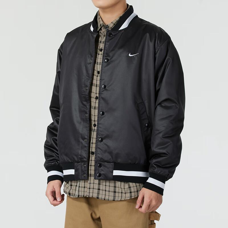 Nová baseballová bunda Nike DNA Pánská Černá FZ0663-010