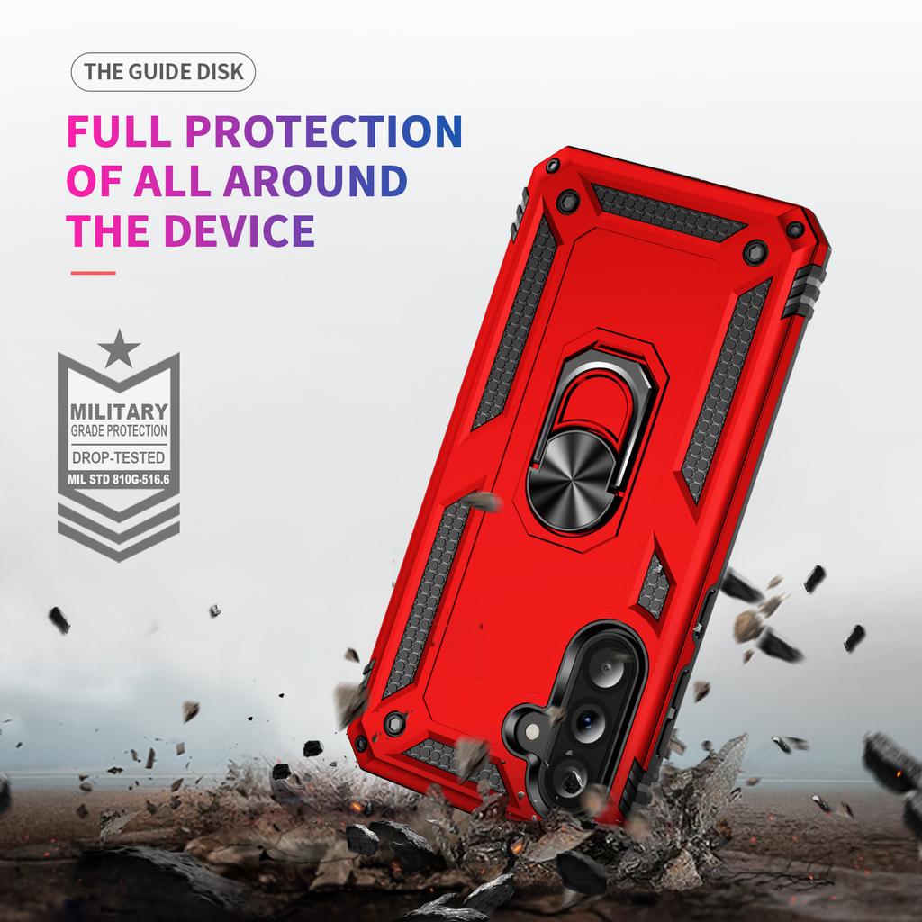 For Samsung Galaxy A56 5G Case PC + TPU Phone Cover with Kickstand