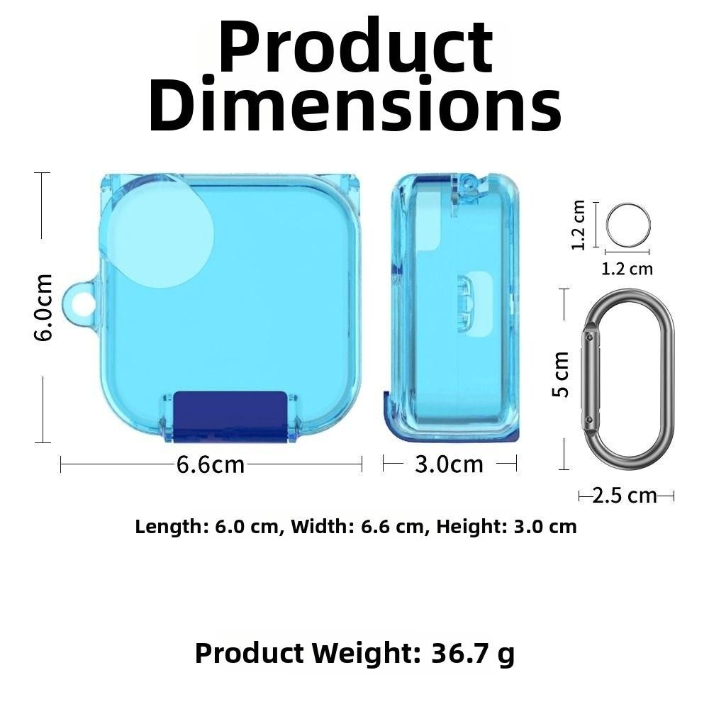 Transparent Earphone Protective Case for CMF Buds Pro 2/Buds 2 Plus Earphone Accessories