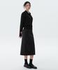 MUSINSA STANDARD WOMAN Women'S Denim Midi Skirt [Washed Black]