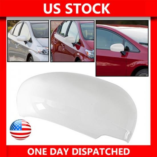 Right Passenger Side Rear View Mirror Cover Cap For 2010-2015 Toyota Prius Plug