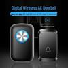 Wireless Waterproof Long-Range Doorbell for Deaf-Mute & Elderly with High Volume