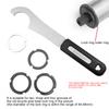 Bike Bottom Bracket Tail Lock Ring Hook Wrench Portable Bike Bottom Bracket Repair Tool Maintenance Repair Tools