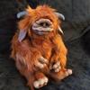 Labyrinth Ludo Animal Plush Large Mouth Creature Toy Halloween Horror Ornament