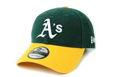 New Era 9Twenty Low MLB Oakland Einheitsgröße Zweifarbig Kappe, Athletics,