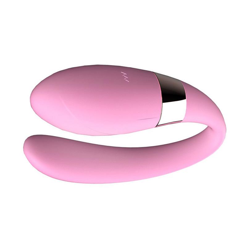 Jielin Bezdrátový vibrační masážní přístroj ve tvaru U pro páry