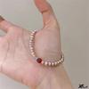 Retro-Inspired Luxury Pearl Beaded Bracelet for Women – Niche, Exquisite, Versatile Fashion Accessory for Best Friends