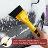 12.4" Ice Scraper For Car Windshield Snow Frost Ice Removal Tool Snow Scraper With Foam Handle For Cars Trucks Window