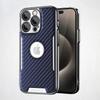 Włókno węglowe nadaje się do etui na telefon komórkowy iPhone 15Pro, folii na obiektyw 14/13, w pełni zakrywającego etui ochronnego