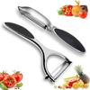 2-Pack Stainless Steel Vegetable & Fruit Peeler – Non-Slip Handle Potato Peeler