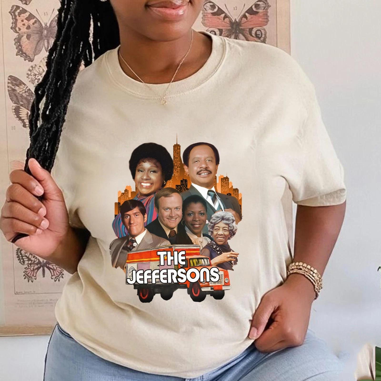 Retro The Jeffersons Casts T-shirt, The Jeffersons TV Show Shirt, 80s Nostalgia S