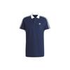 Originals Adicolor Classics 3-Streifen Colorblock Poloshirt Herren Oberteile Dunkelblau II5776