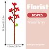 Romantic Eternal Block Flower Bundle Children's Assembly Puzzle Toys Nature Flower Bundle Girl Gifts Festival Gift Toys