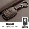 For Honda Civic 11th 2022 for Honda Civic Accord HR-V CR-V 2023 Key Fob Shell Accessories Leather Car Folding Key Cover Case