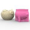 Pufferfish Shaped Silicone Vase Mold Suitable for Making Succulent Vase