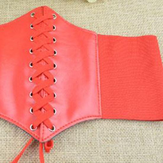 Durable Elastic Waist Belt Solid Color Classic Style Flexible