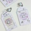 New Cute Cartoon Photo Card Holder 3 inch Decorative Idol Photo Album Protective Sleeves Kawaii Japanese Stationery Pendant