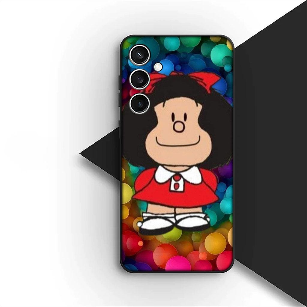 

New High-End M-Mafaldas Silicone Phone Cover for Xiaomi Poco C75 C65 C71 C85 X7 X6 M7 F7 F8 Ultra F6 Pro Soft Case Poco F8 ultra
