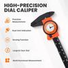 A25F-Dial Caliper Dual Reading-Precision Caliper High-Precision Dial Indicator 0-150MM