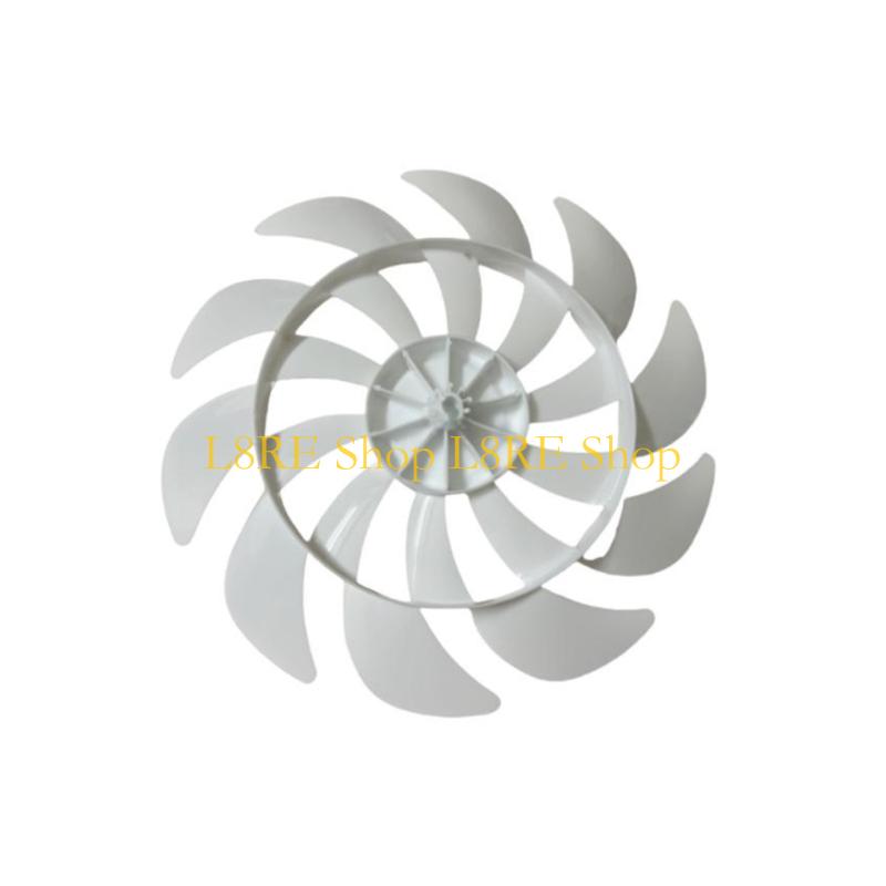 L8RE 10/12inch Plastic Fan Universal Household Standing Fan Table Replacement Electric Fan Part General Fan
