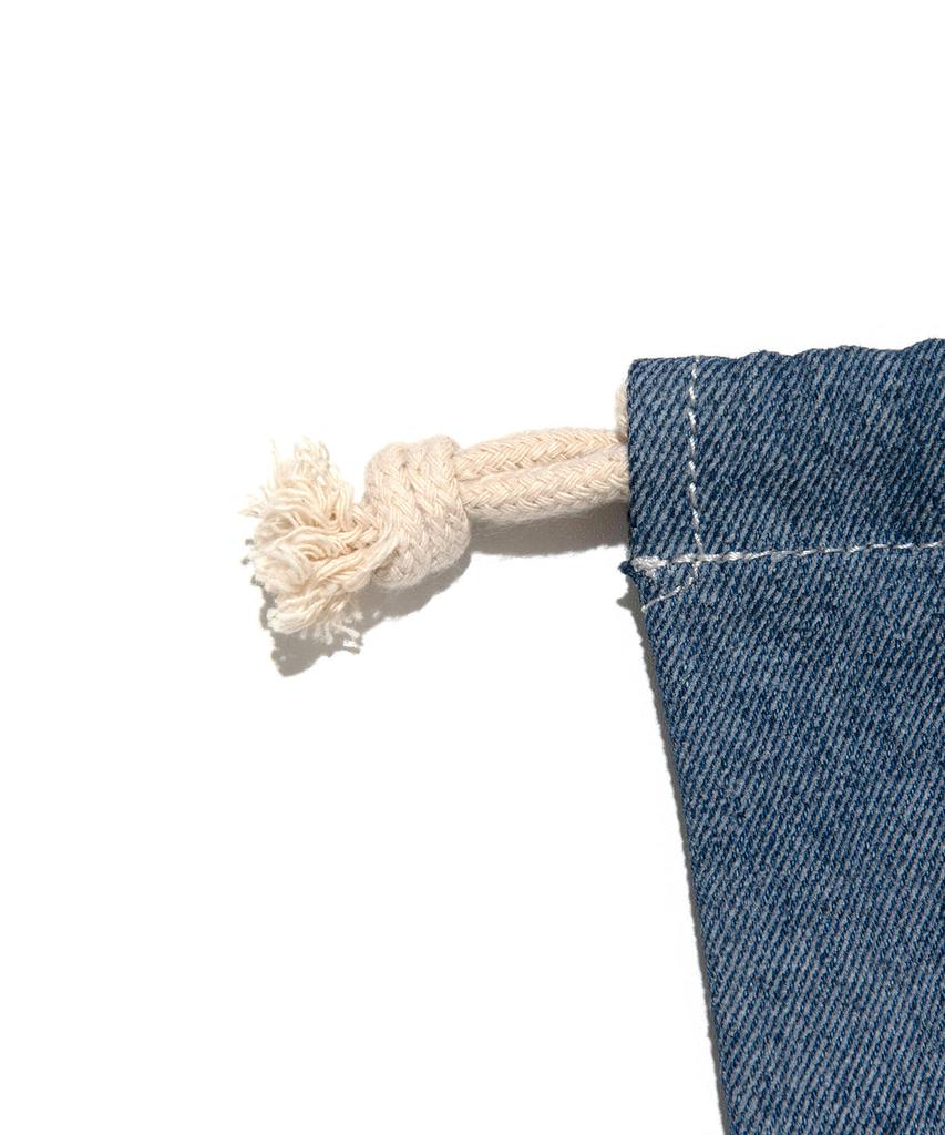 Lee String Pouch Indigo Medium