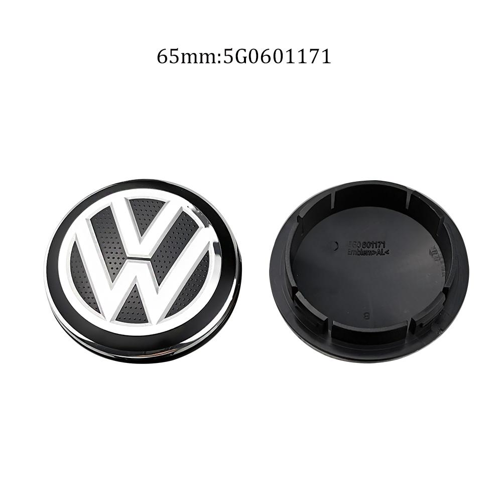 2026 Hot For Volkswagen VW 4pcs 55mm 56mm 65mm 70mm Car Wheel Center Caps Hubcap Cover for  Volkswagen Jetta MK5 Golf Passat sty