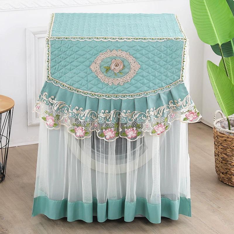 Washing Machine Cover Sunscreen Cover Front Opening Full-automatic Universal Sunscreen Roller Dust Cover Cloth