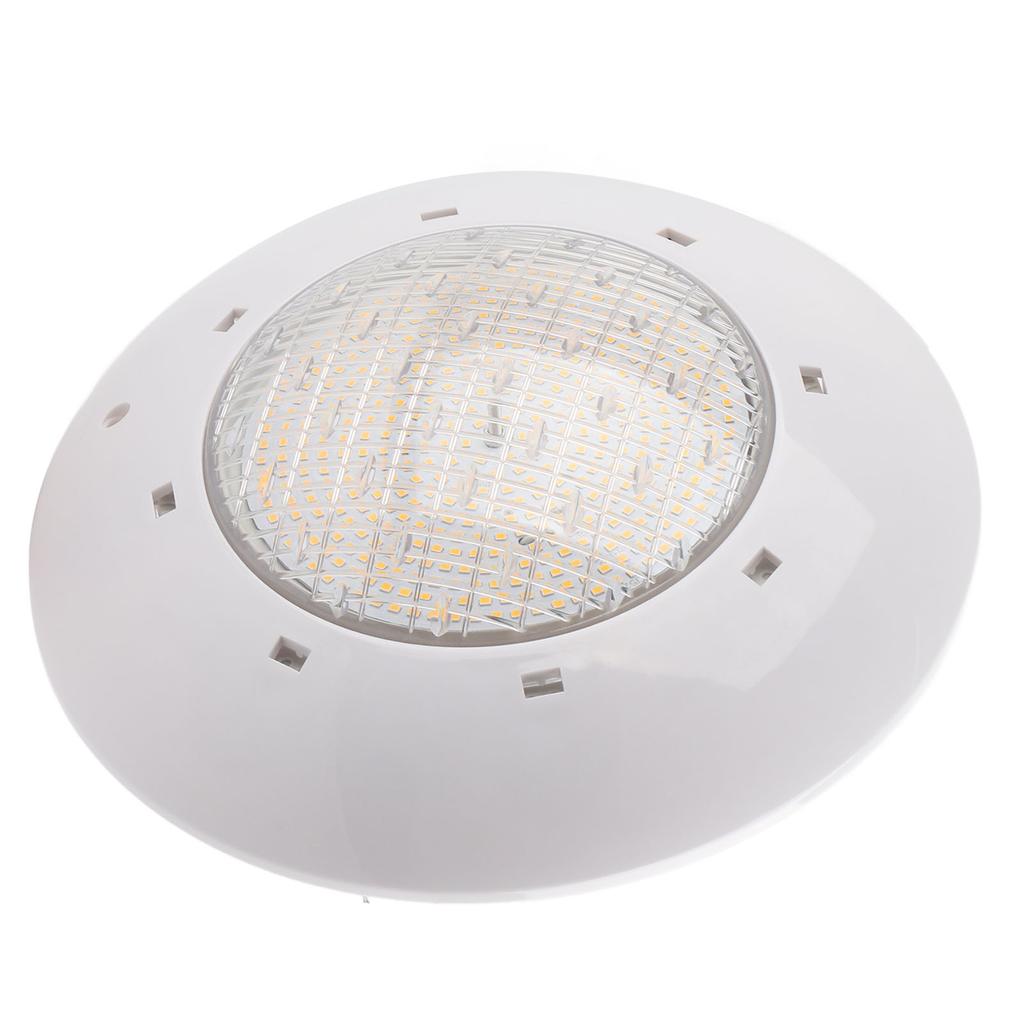 LED Underwater Light IP68 Waterproof Plastic WallMounted Swimming Pool Lamp AC12V Warm Light