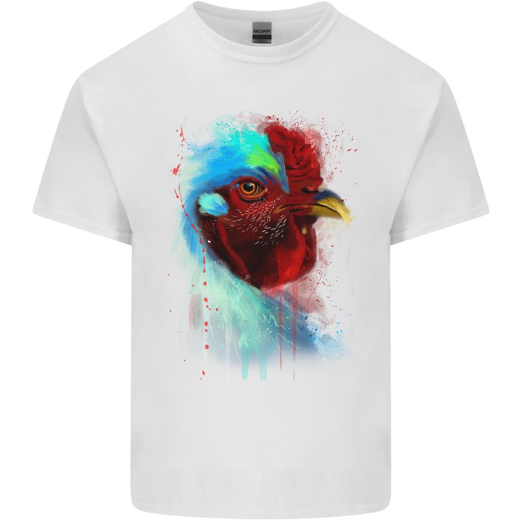 A Chicken Watercolour Unisexs Light Cotton TShirt