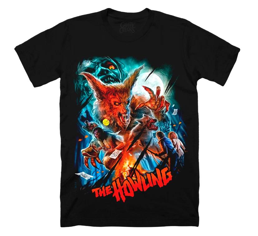 

The Howling 1981 T-Shirt – Vintage Horror Movie Graphic Tee, Unisex Retro S