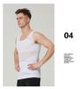 Men's Tummy Control Shaping Vest - Breathable Mesh Bodysuit with Bust and Tummy Support.