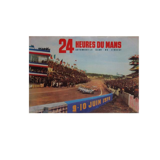 Solid Wood Frame 24 Hours Of Le Mans Original Race Car Poster Print On Canvas Wall Art Painting Picture For Living Room Home Decoration