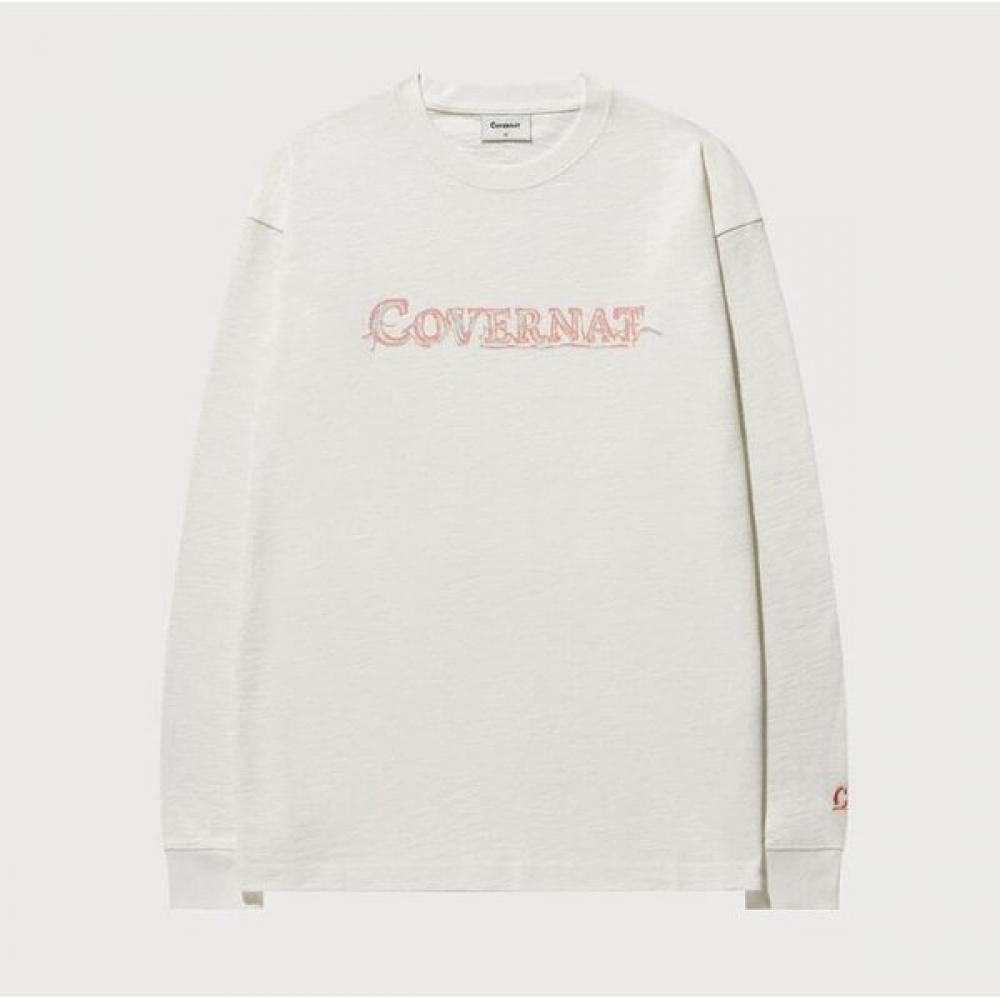 

Covernot Slub Эскиз Логотип Лонгслив B1 Co2501lt05 CO2501LT05 WH S