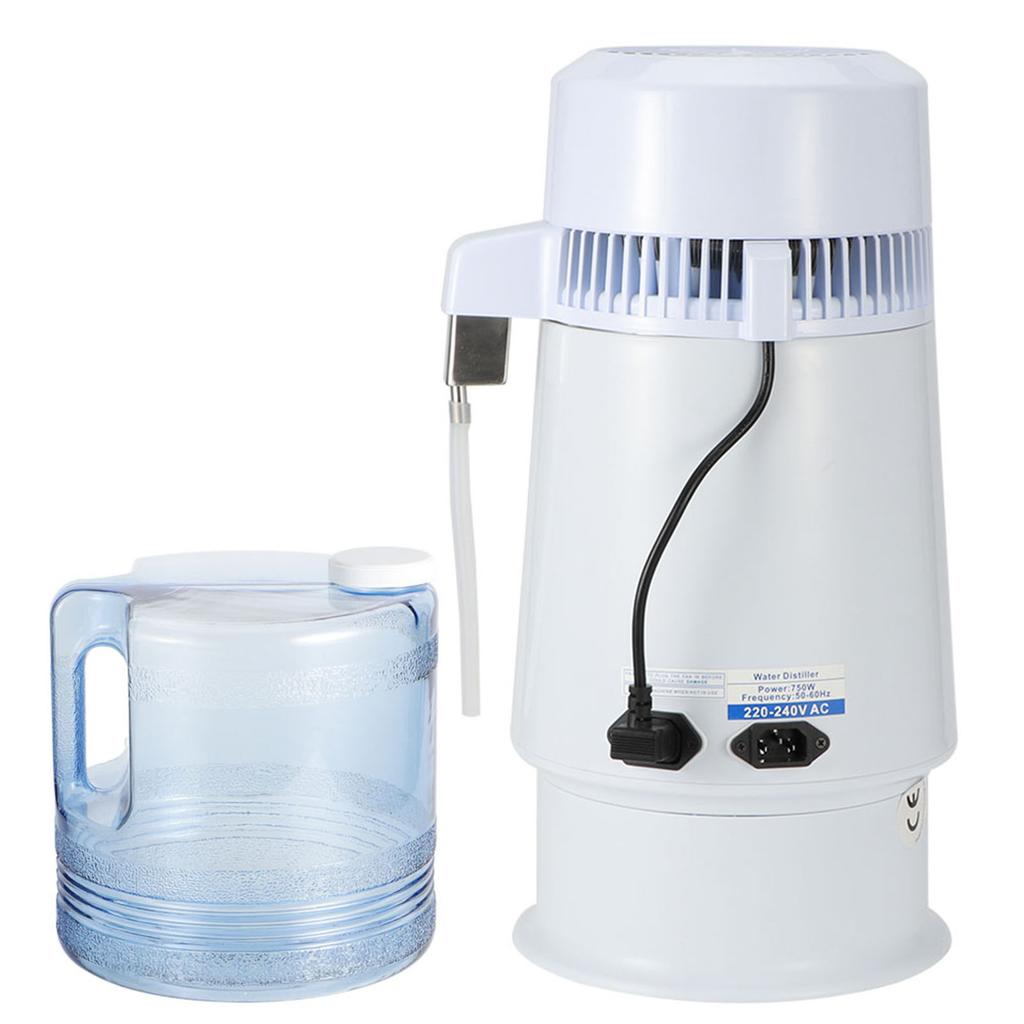 Distilator de apă multifuncțional din oțel inoxidabil cu temperatură reglabilă, echipament de distilare 4LAU