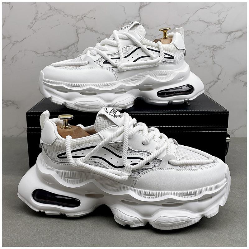 New Mens Chunky Fashion Sneakers Casual Shoes Man Breathable Sport Shoes New Comfortable Walking Running Tennis Shoes for Male