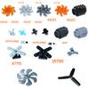 41530 2479 2460 87751 43122 43121 15790 6041 18753 Propeller Driven Aircraft Engine Building Block MOC Technical Assembles Brick