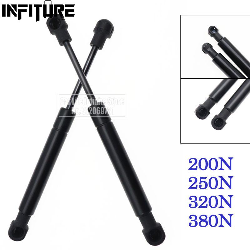 2pcs Car Gas Strut 195mm 8mm Universal Gas Spring Lift Supports Struts For Car Boat Caravans Bar Hood Rod Shock 200/250/320/380N 200N