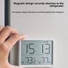 Magnetic Hanging Clock Large LCD Screen Kitchen Clock New Digital Alarm Clock  Home Use
