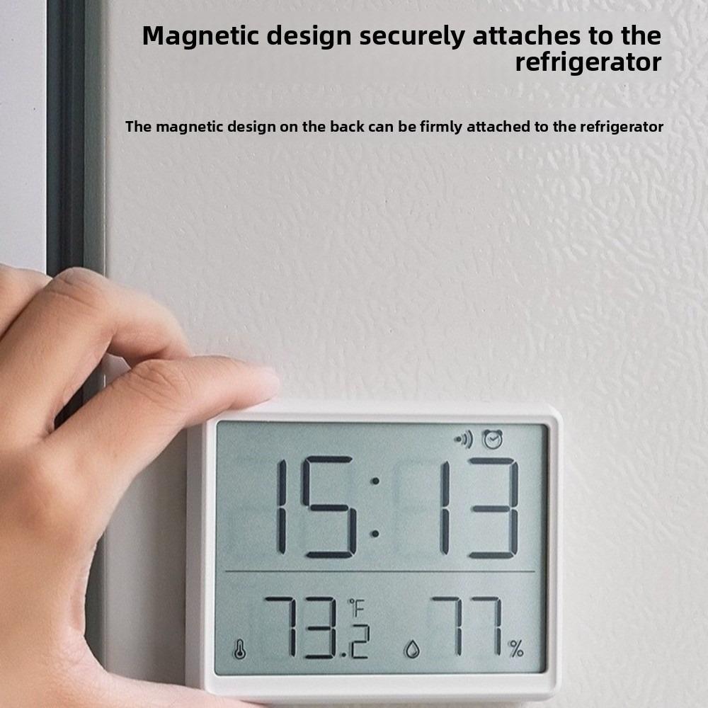 Magnetic Hanging Clock Large LCD Screen Kitchen Clock New Digital Alarm Clock Home Use