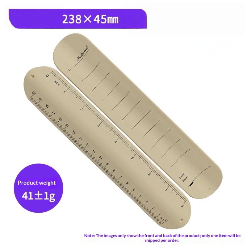 New New 1Pcs Waterproof Erasable With Scale Silicone  Wristband Reusable Writeable To-do List Wrist Strap For Forgetful Elderly