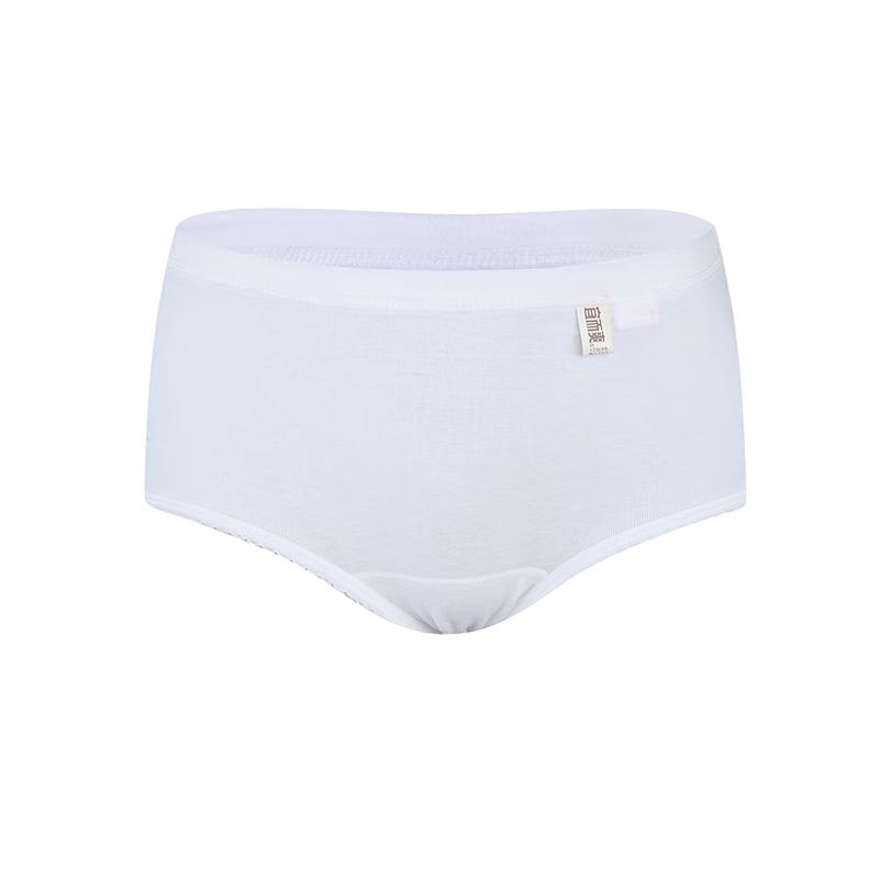 

Yiershuang Женские трусы из 100% хлопка из Синьцзяна в рубчик со средней высокой посадкой 3XL (160-200 lbs)