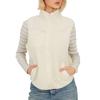 BRAVE SOUL Womens/Ladies Pocket Sherpa Full Zip Gilet