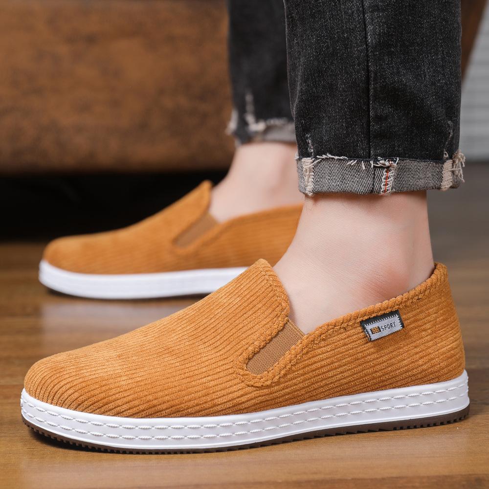 Cloth shoes beef tendon sole black cloth shoes comfortable low-top single shoes casual walking low heels