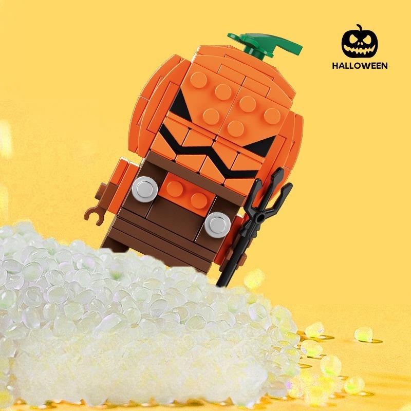 2025 Halloween MOC Compatible small particle building blocks, trendy assembly building blocks, children's assembly toys