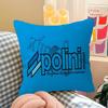P-Polini Italy Scooter Race Cushion Cover Decorative Pillow Sofa Home Decor Case Pillow Cases