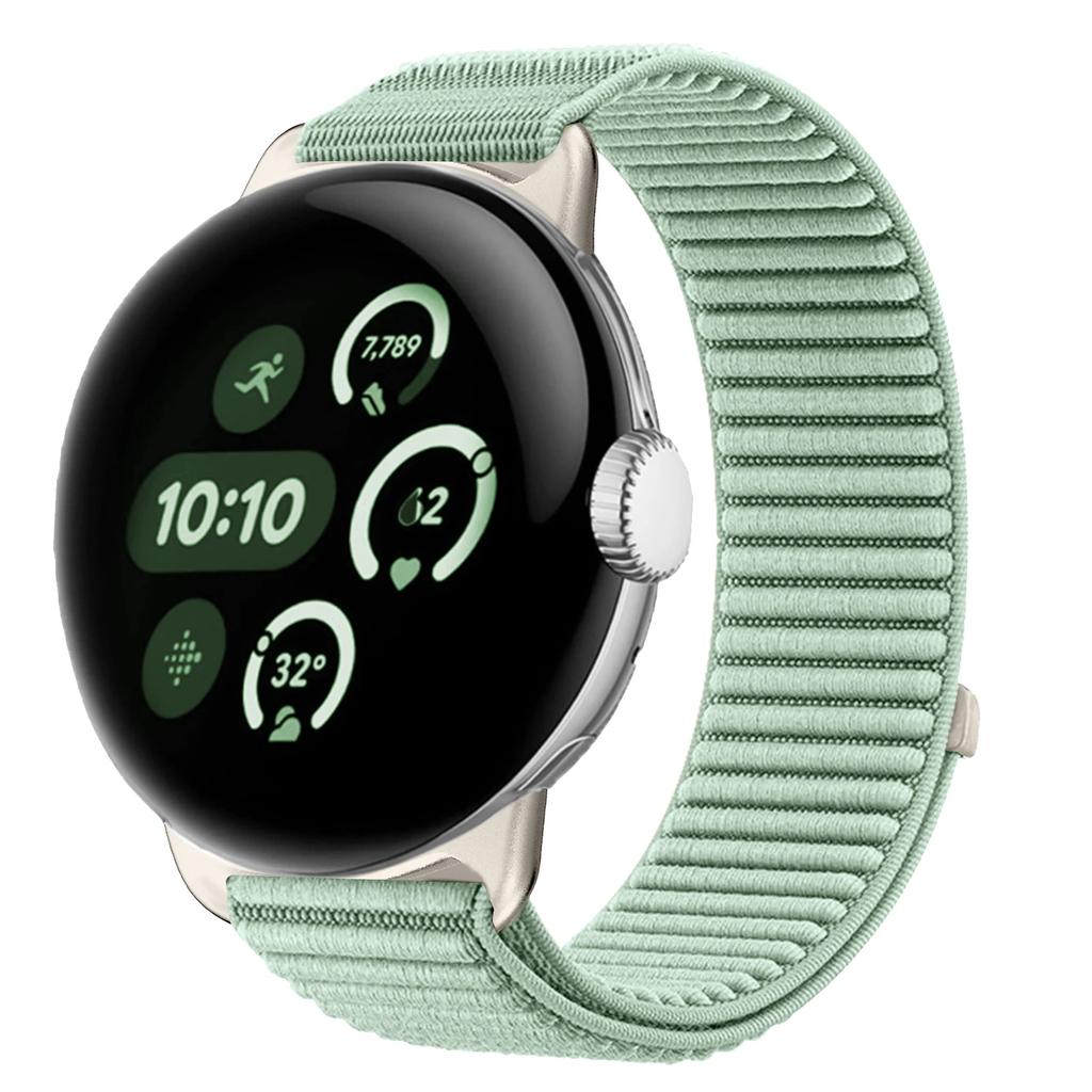 Rem til Google Pixel Watch 4 3 45mm Klokkereim Nylonløkke sportsarmbånd Armbånd til Google Pixel Watch 4 3 2 41mm Tilbehør