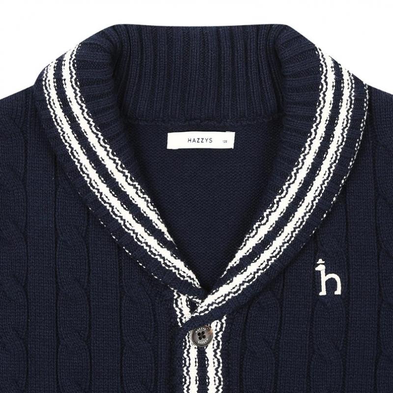 Hazzys Kids Shawl Cardigan Huw11kc02m Nv