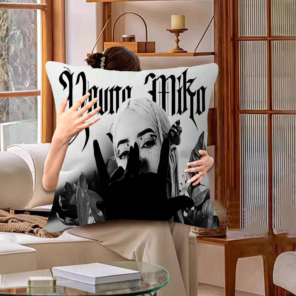 Singer Young Miko Movie Sticky Personalized Pillow Cover Kids Bedroom Wild Party Decor Pillowcase Kid Birthday Shower Gift