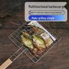 Kujucun Heavy-Duty Electroplated Barbecue Grilling Basket